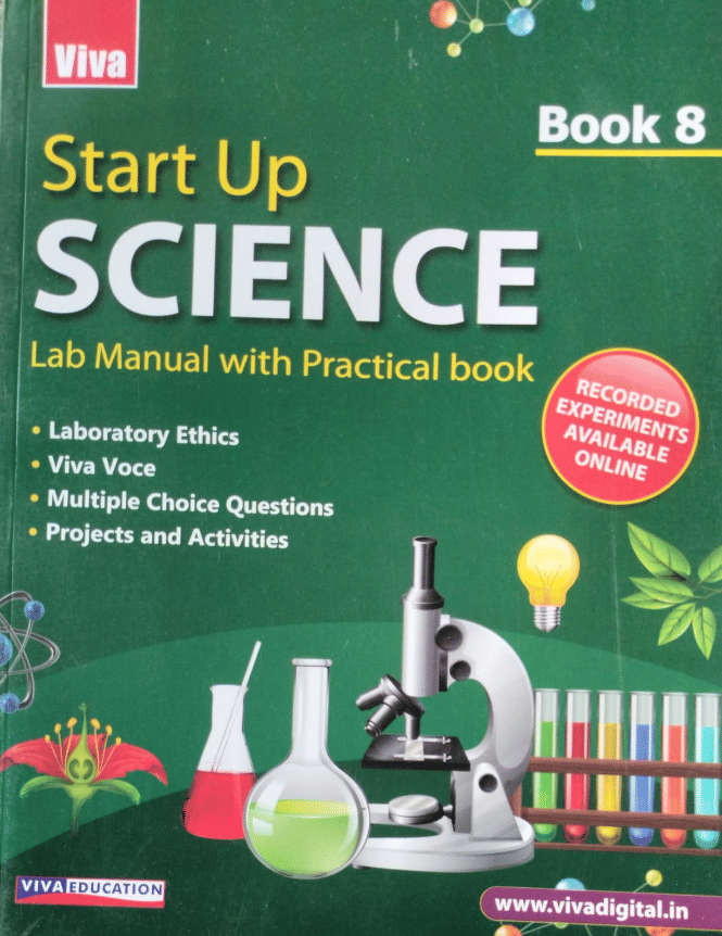     			START UP SCIENCE CLASS 8 ( LAB MANUAL WITH PRACTICAL BOOK )