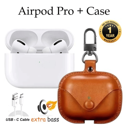     			Tws Bluetooth Headphone, Fast Charging, 3D Sound, Ultra Low Latency, 30 Hours Playtime + Protective Case