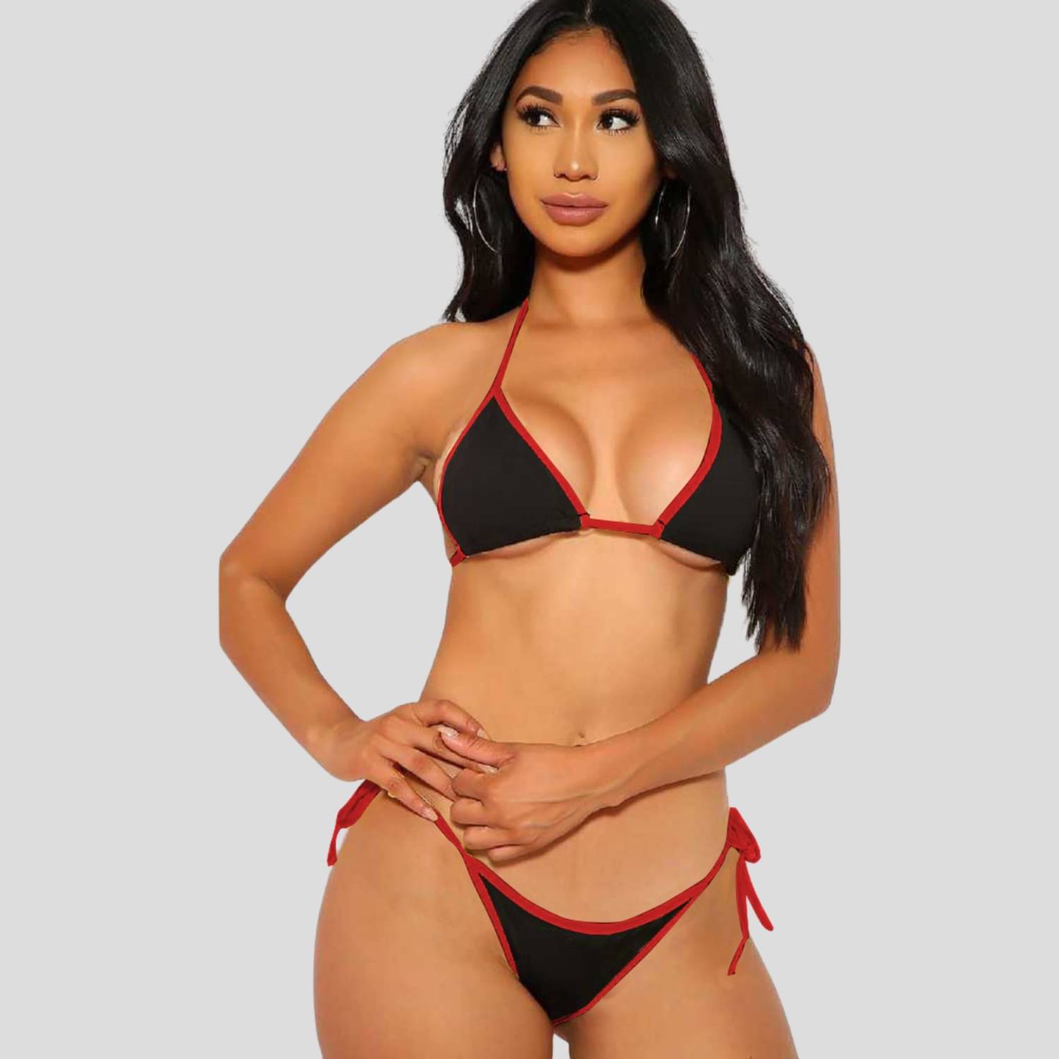 Zerjama Nylon Black Bikini - Zerjama Nylon Black Bikini -