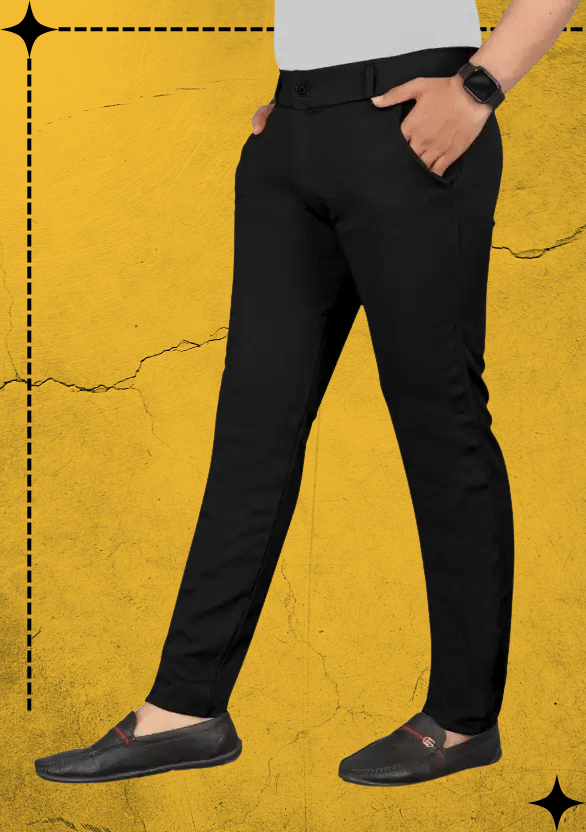 ikigai Black Lycra Men's Trackpants ( Pack of 1 )     			ikigai Black Lycra Men's Trackpants ( Pack of 1 )