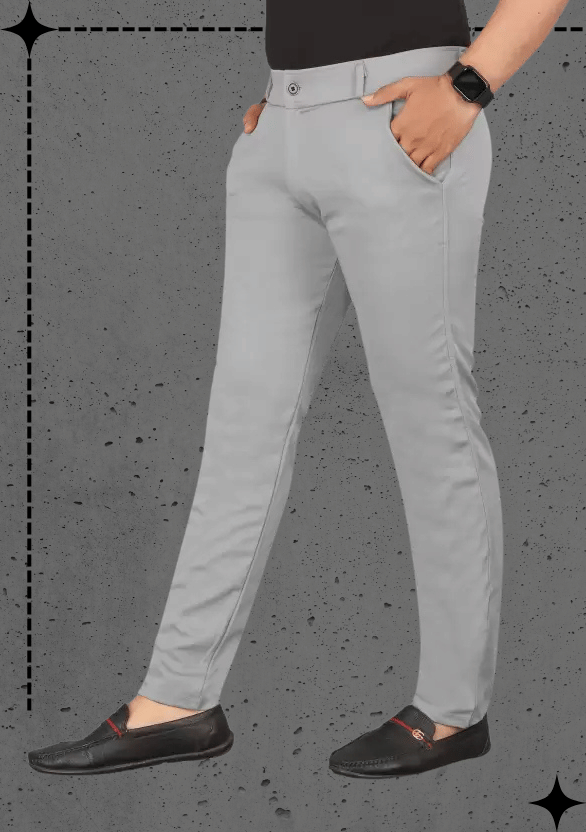 ikigai Grey Lycra Men's Trackpants ( Pack of 1 )     			ikigai Grey Lycra Men's Trackpants ( Pack of 1 )