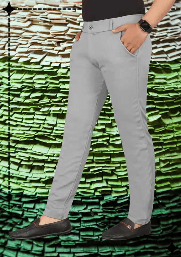     			ikigai Grey Lycra Men's Trackpants ( Pack of 1 )