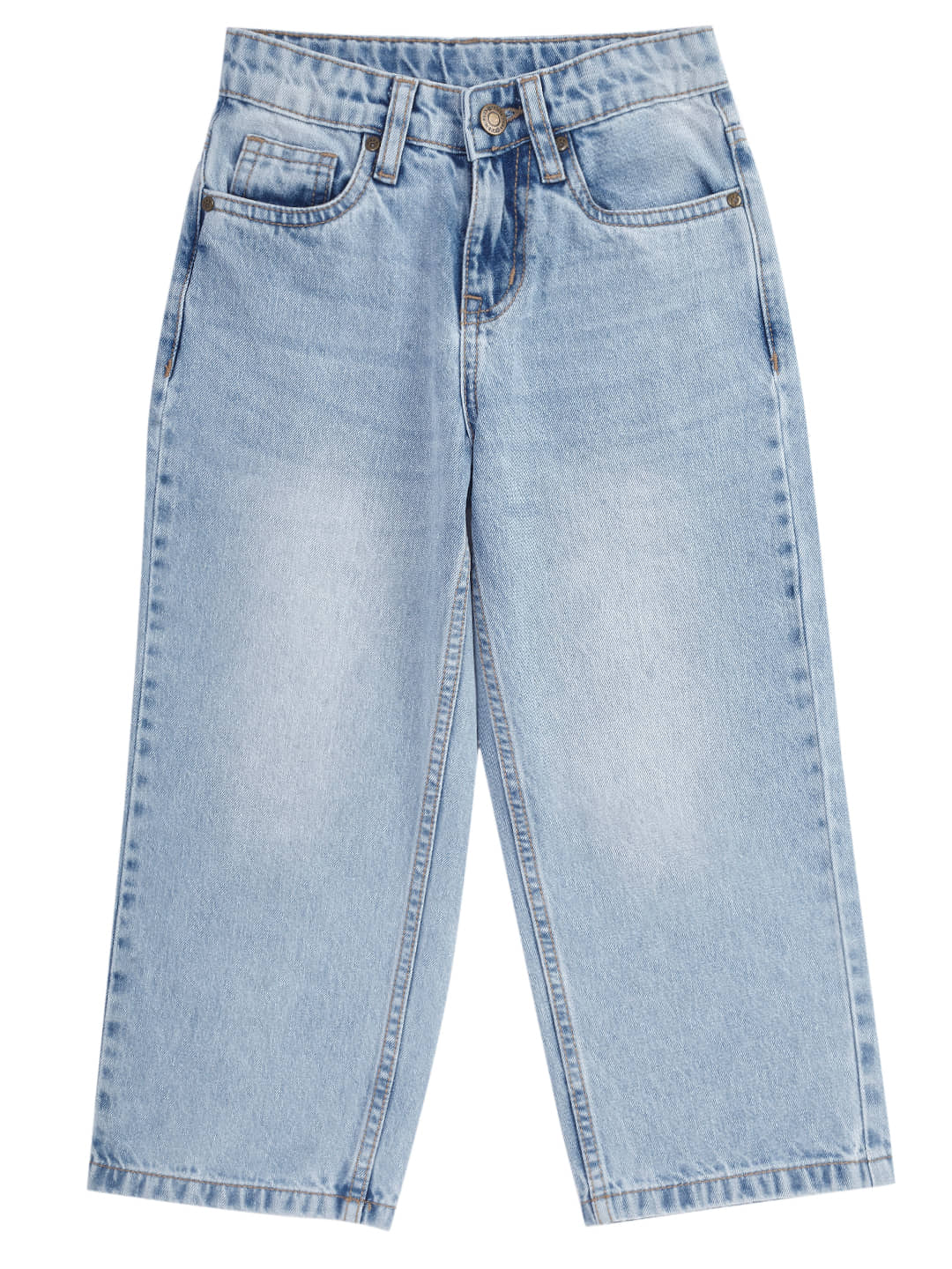 Cub Mcpaws Girls Cotton Jeans ( Pack of 1 , Denim Blue ) - Jeans | Buy online on ZillyBuy