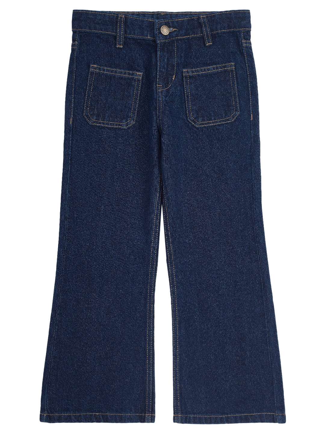    			Cub Mcpaws Girls Cotton Jeans ( Pack of 1 , Denim Blue )