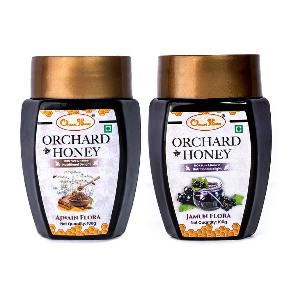 Orchard Honey Forest Honey Ajwain & Jamun Flora 200 g Pack of 2 Orchard Honey Forest Honey Ajwain & Jamun Flora 200 g Pack of 2