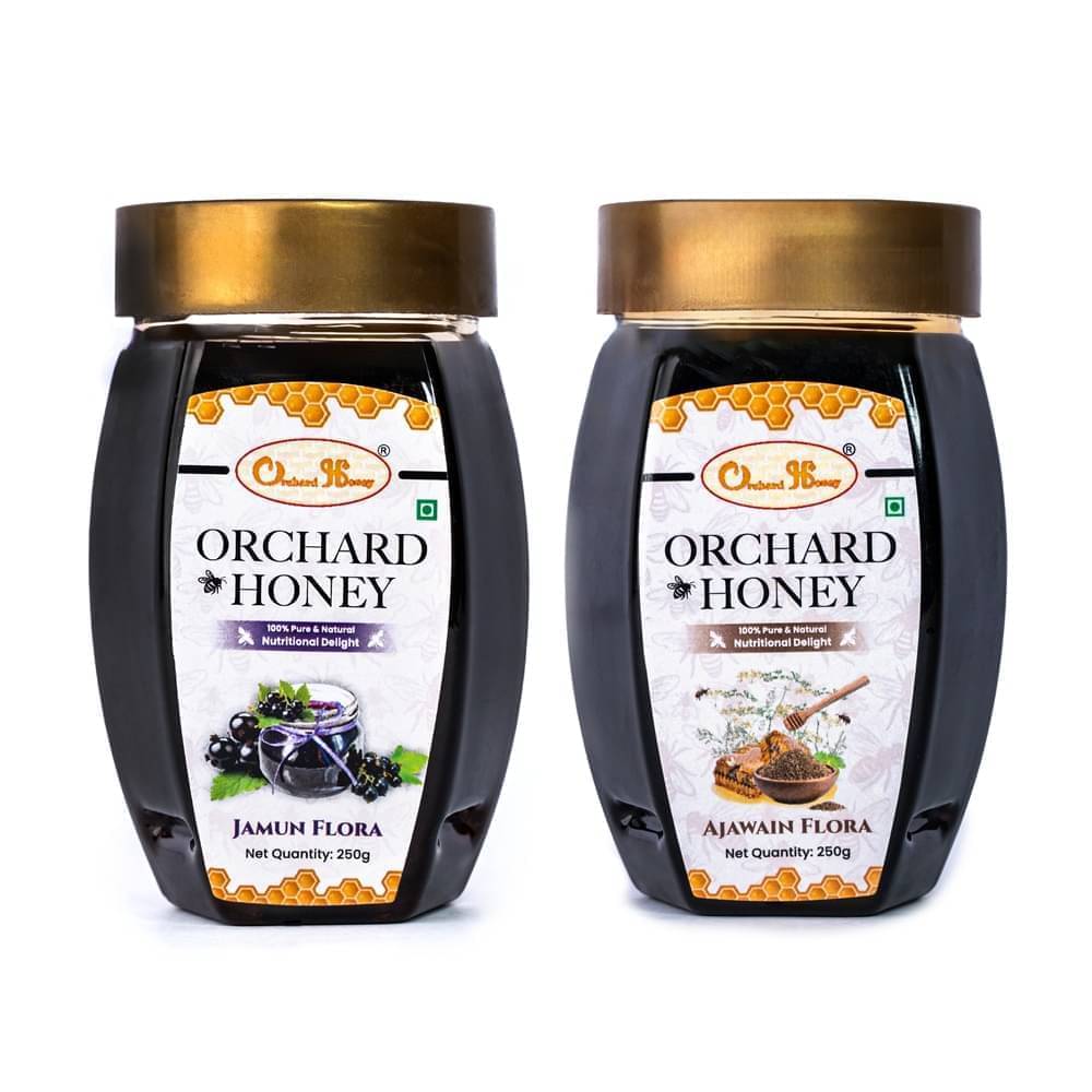 Orchard Honey Forest Honey Ajwain & Jamun Flora 500 g Pack of 2     			Orchard Honey Forest Honey Ajwain & Jamun Flora 500 g Pack of 2