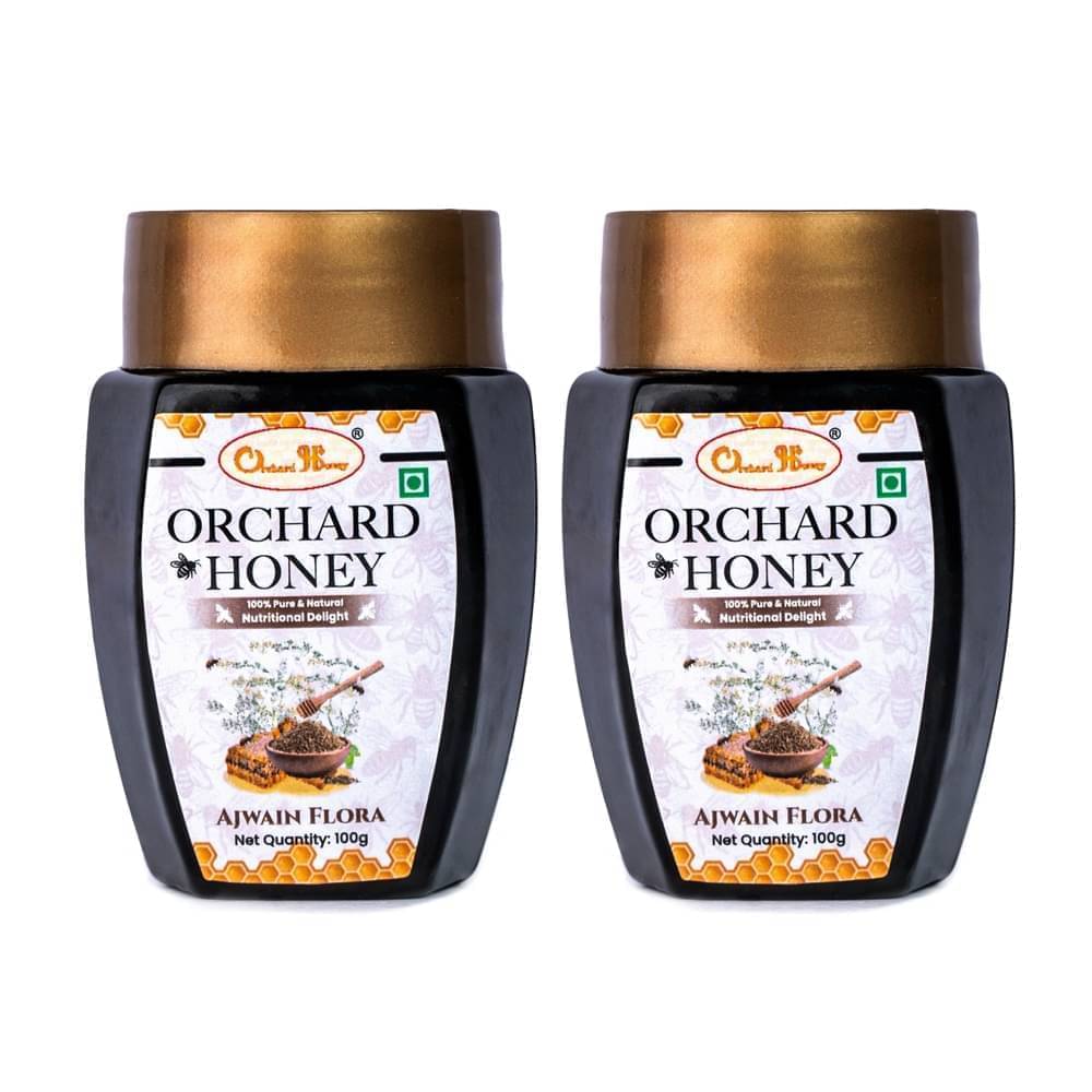 Orchard Honey Forest Honey Ajwain Flora 100 g Pack of 2 Orchard Honey Forest Honey Ajwain Flora 100 g Pack of 2