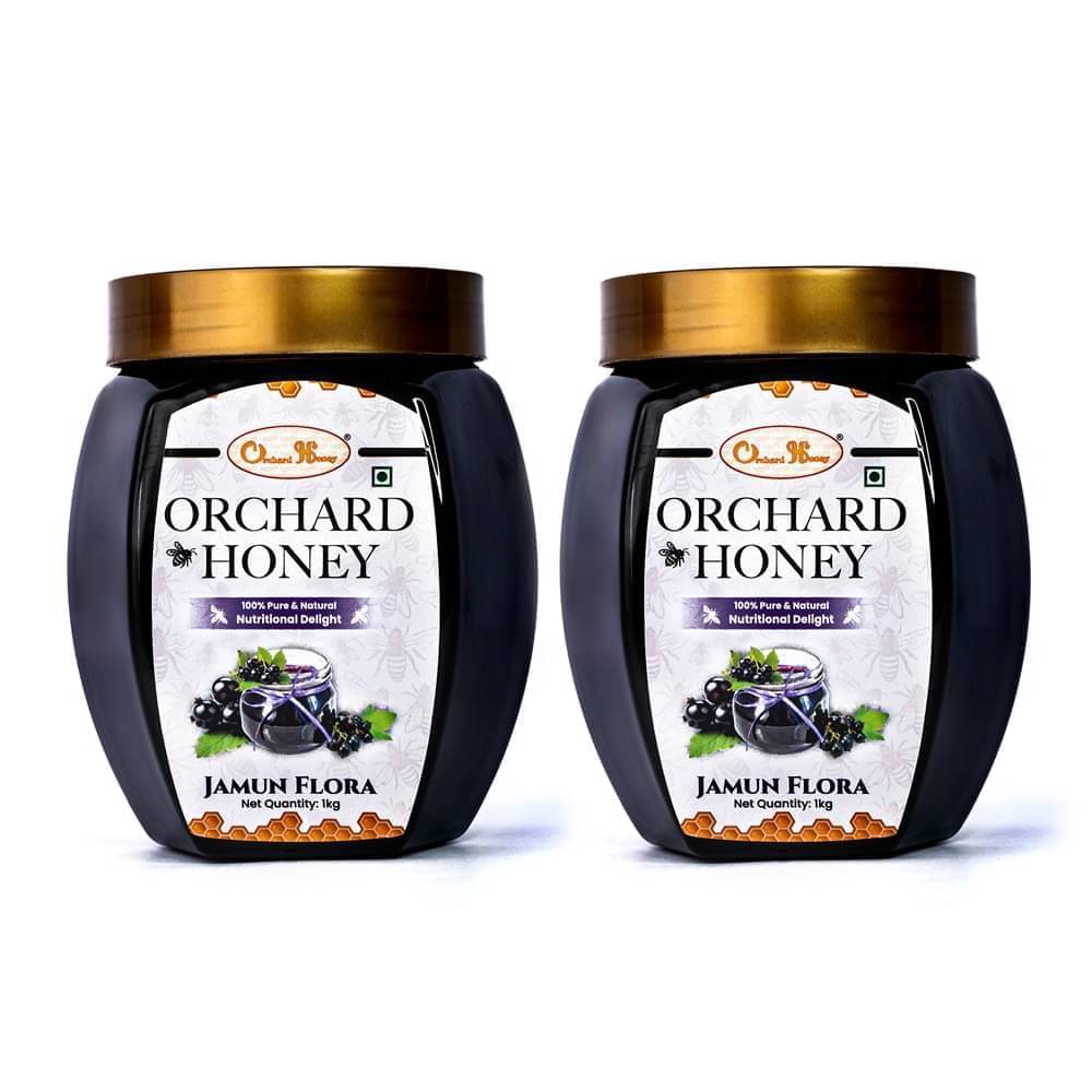     			Orchard Honey Forest Honey Jamun Flora Honey 1 kg Pack of 2