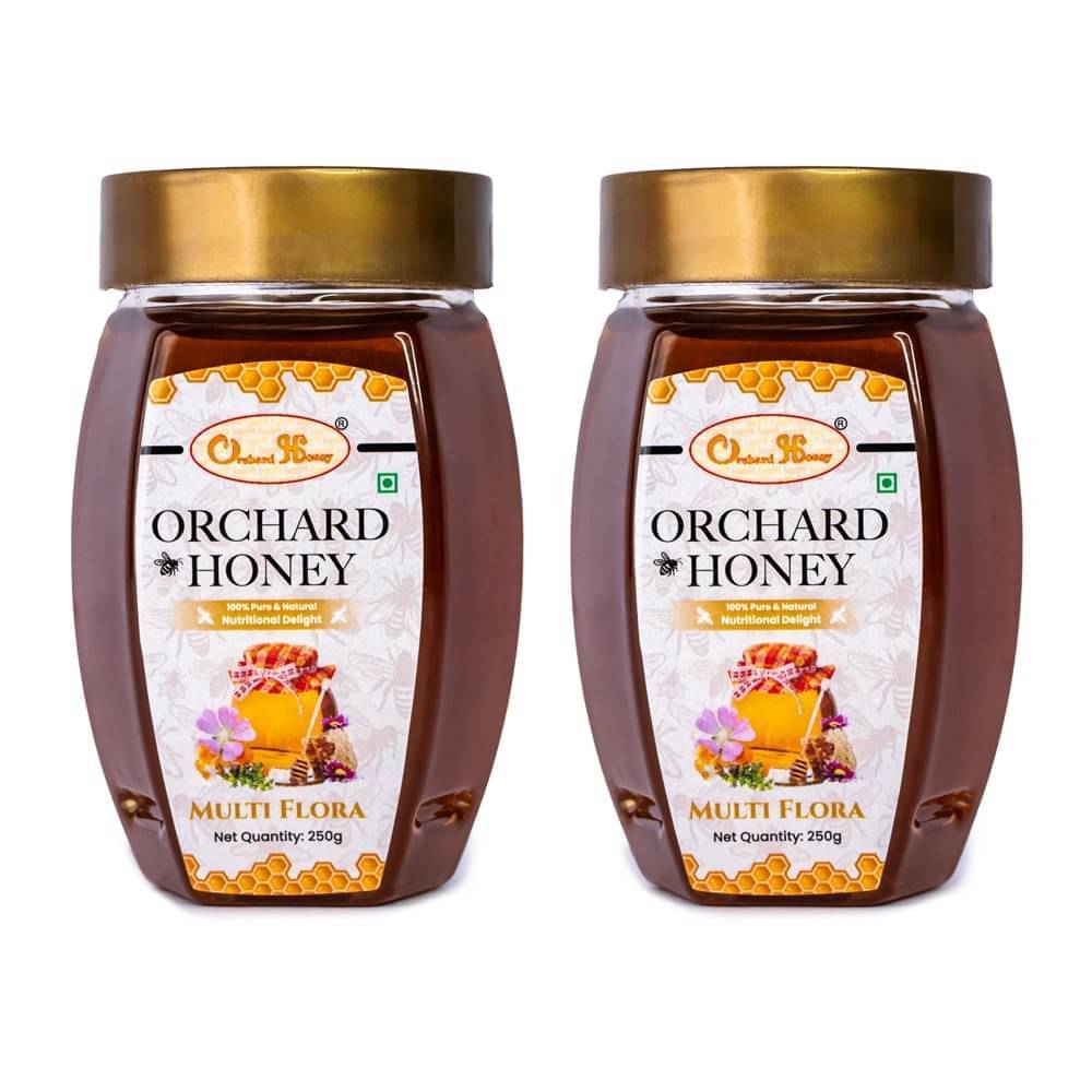     			Orchard Honey Forest Honey Multi Flora Honey 250 g Pack of 2