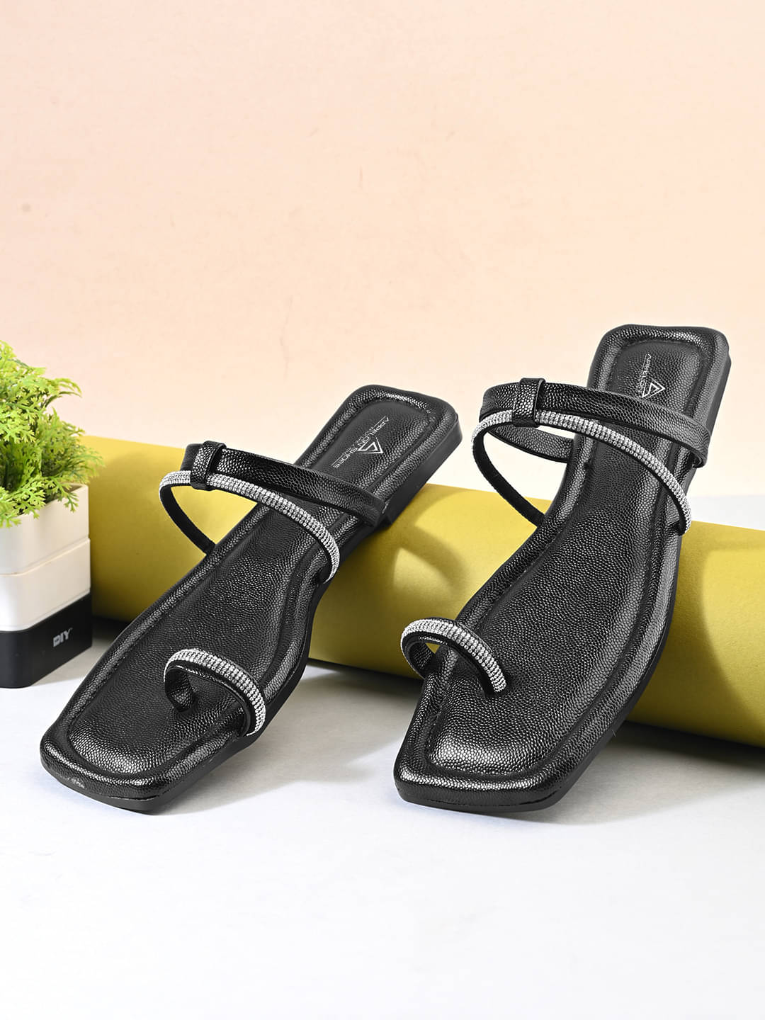 APPELON Black Women's Flats     			APPELON Black Women's Flats