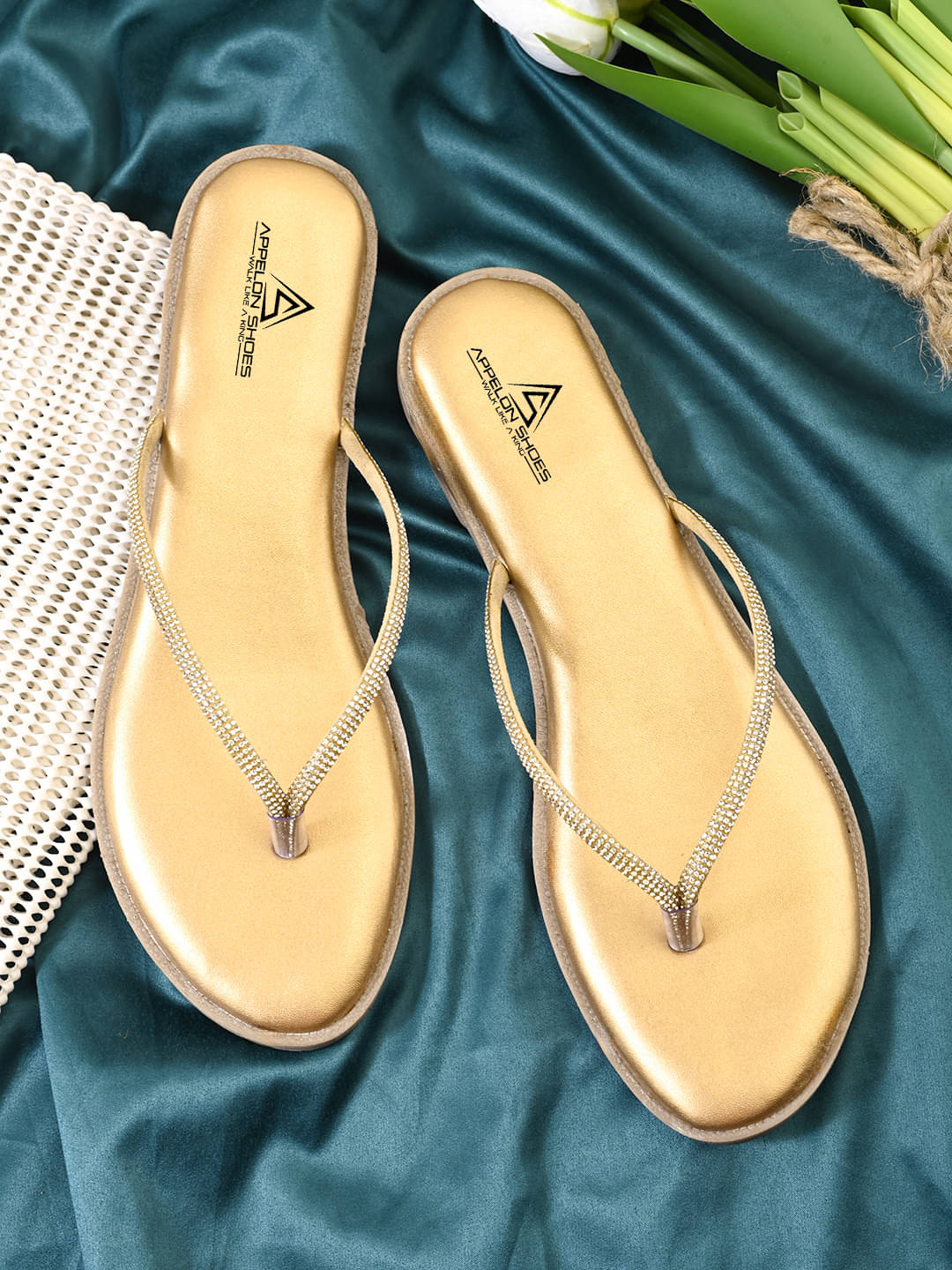 APPELON Rose Gold Women's Flats     			APPELON Rose Gold Women's Flats