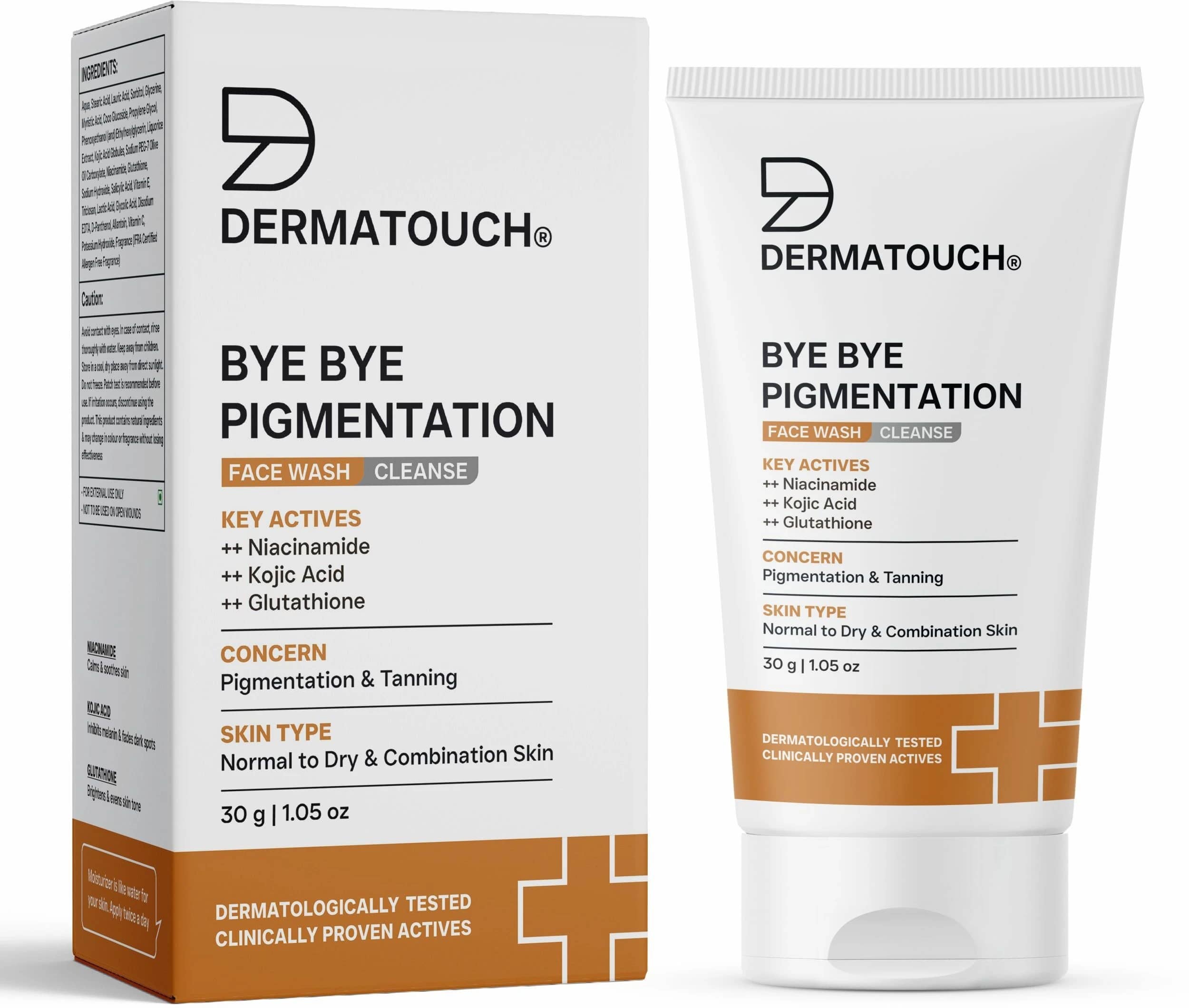 Dermatouch - Pigmentation Removal Face Wash For All Skin Type ( Pack of 1 )