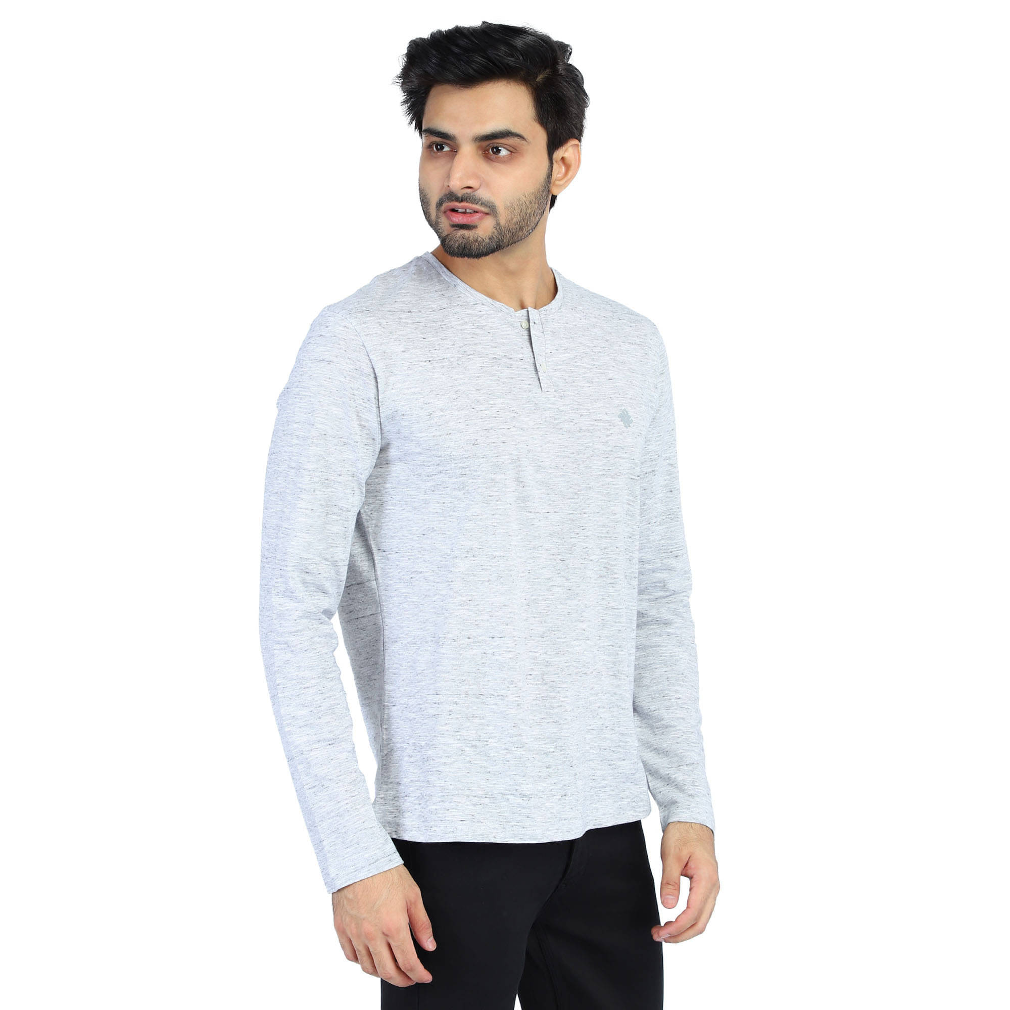     			NU9 Light Grey Cotton Regular Fit Men's Sports Polo T-Shirt ( Pack of 1 )