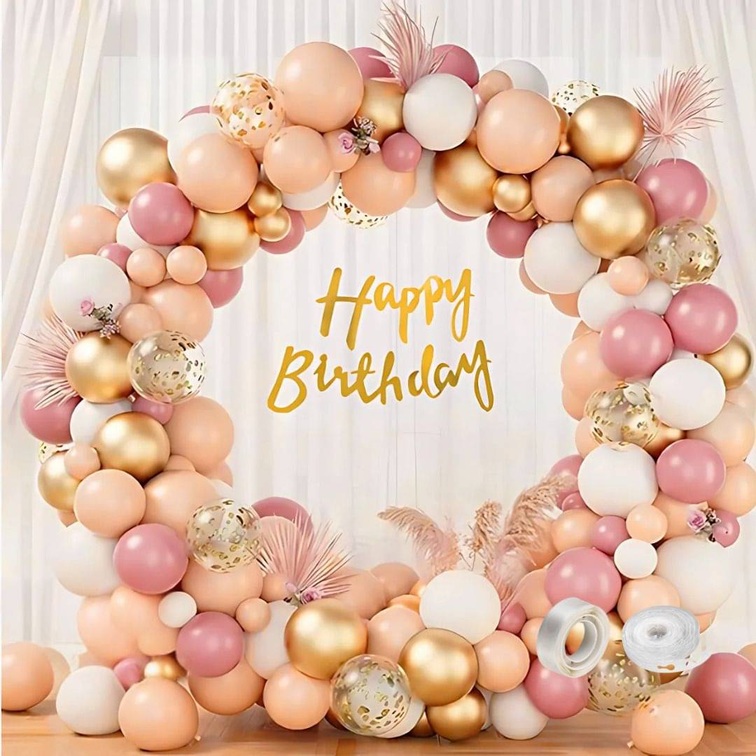79pcs Birthday Balloons & Banner Combo Set for Party Decor 79pcs Birthday Balloons & Banner Combo Set for Party Decor