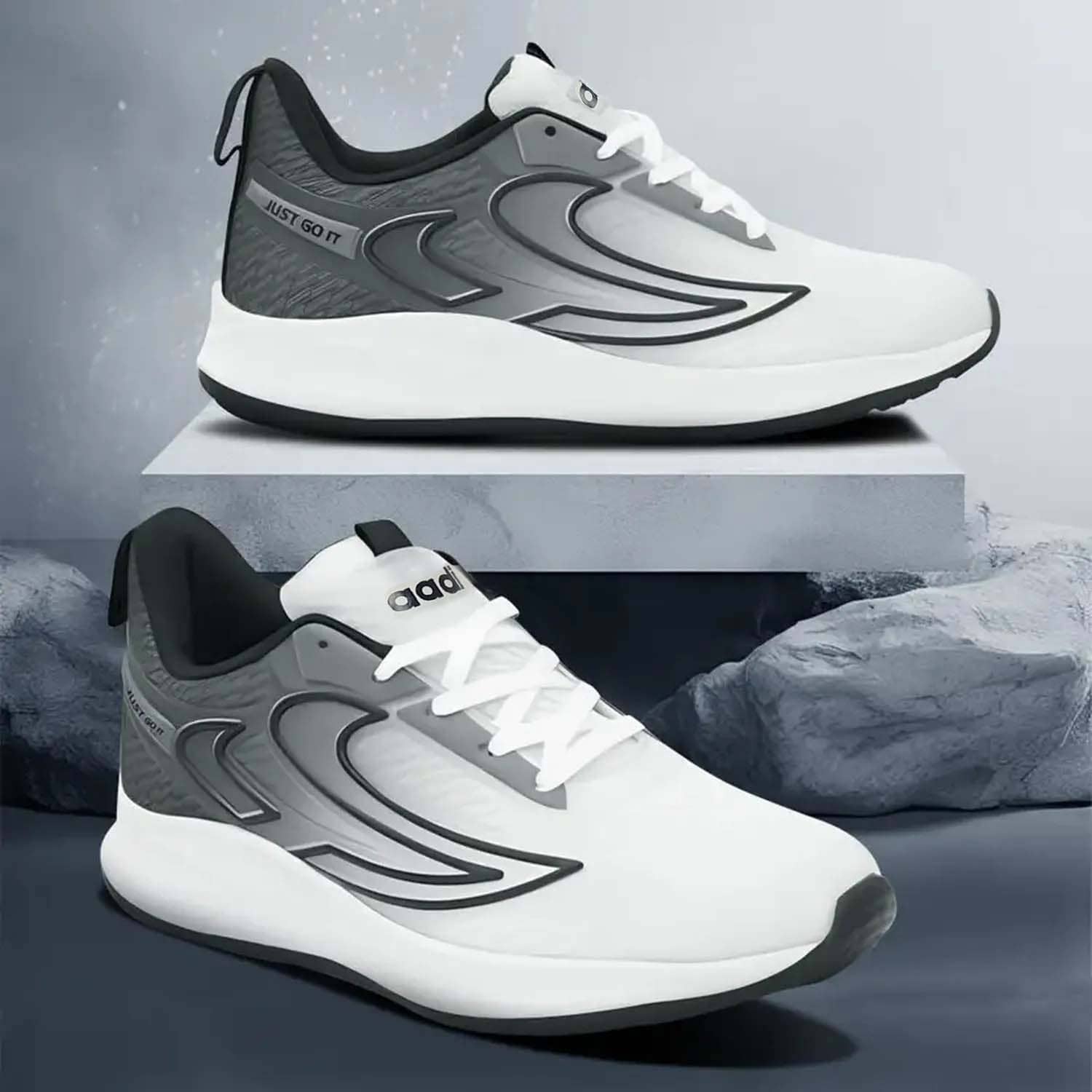 Aadi Casual Shoes Grey Men's Outdoor Shoes - Casual Shoes | Buy online on ZillyBuy