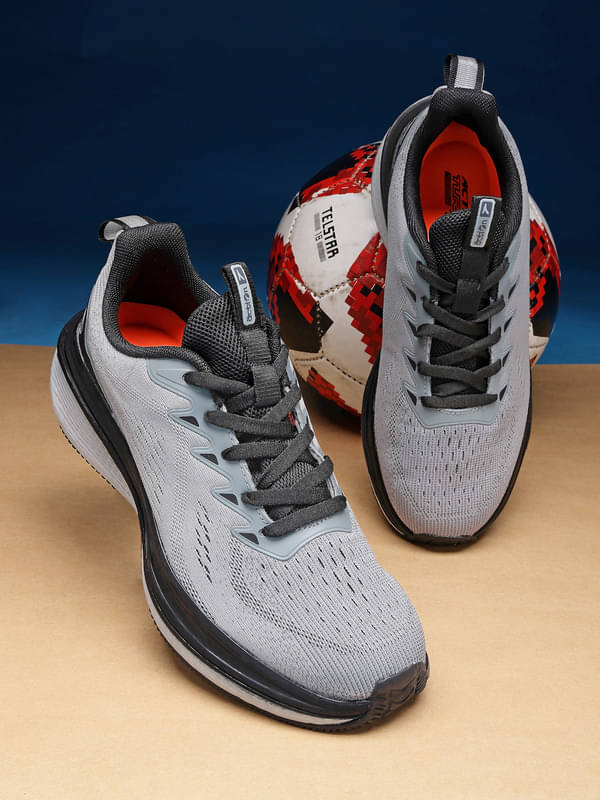     			Action TURBO-301 Gray Men's Sports Running Shoes