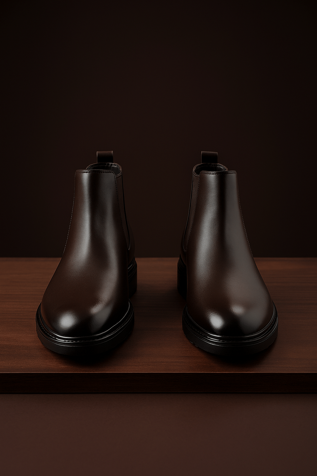 Akiko Brown Men's Chelsea Boots