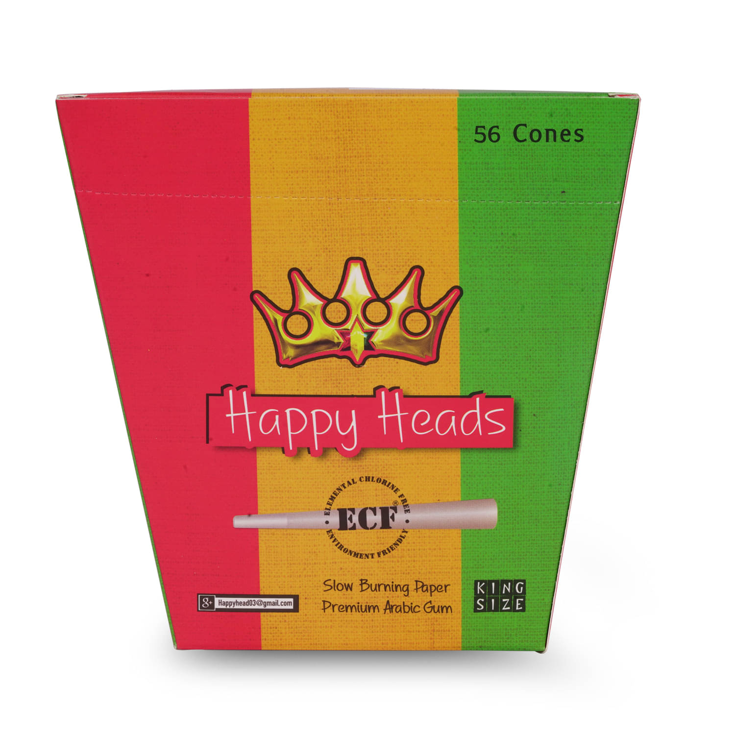     			CAPTAIN GOGO Pre pack of 56 Unbleaches rolling paper king size Pre rolled King Size 13 gsm Paper Roll  (Set of 56, Brown)