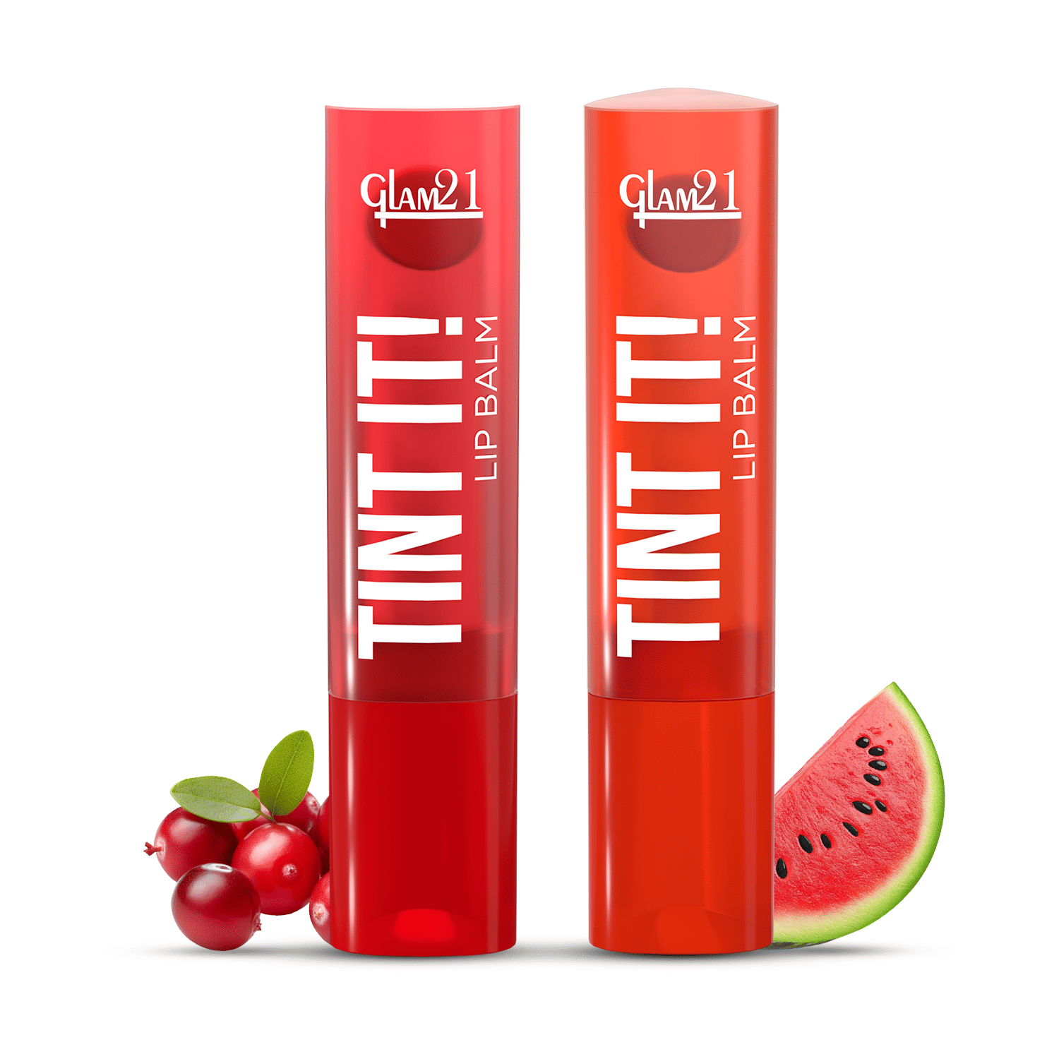     			Glam21 Pink Bloom Glossy Hydrating Tint Lipstick ( Pack of 2 )