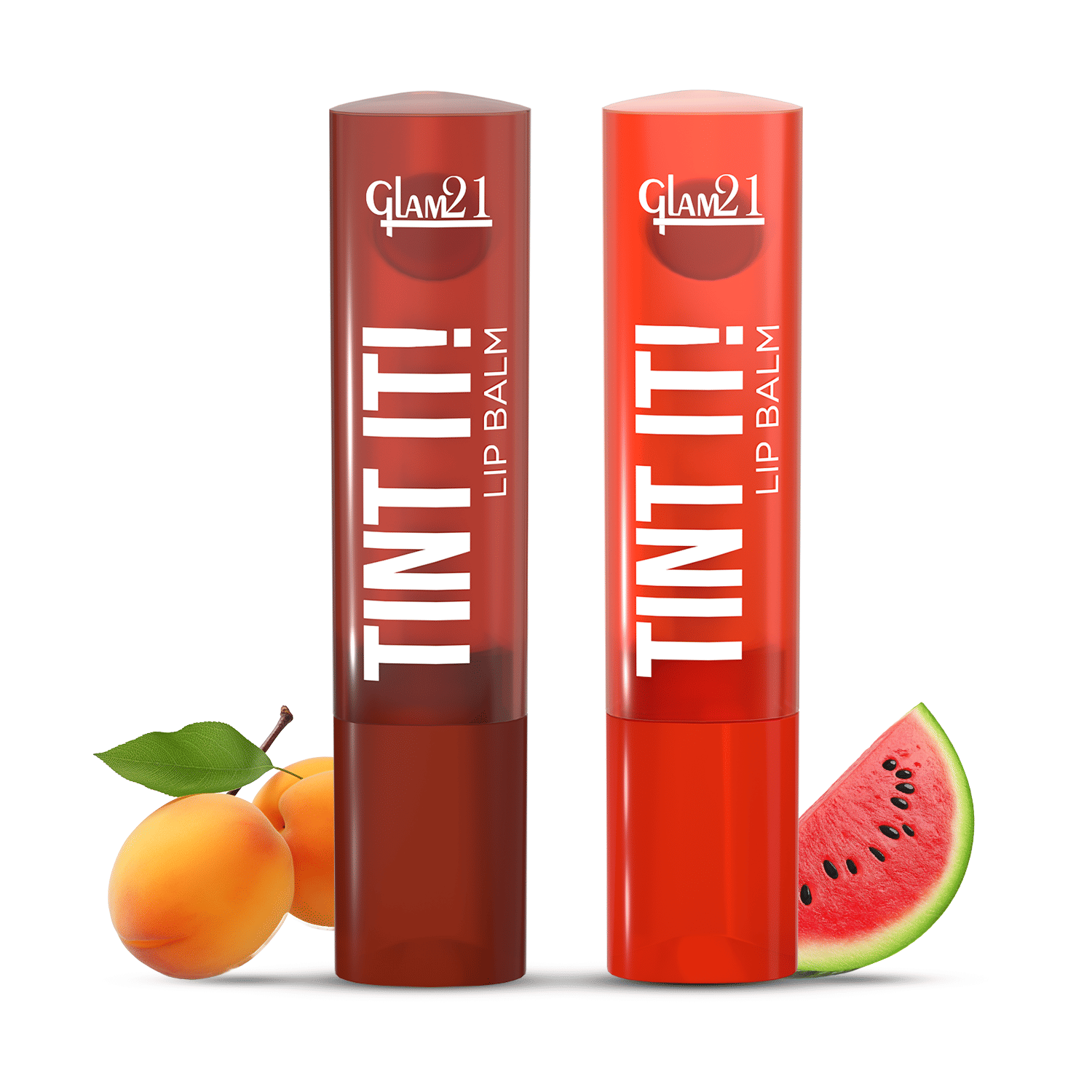     			Glam21 Sunberry Glossy Hydrating Tint Lipstick ( Pack of 2 )