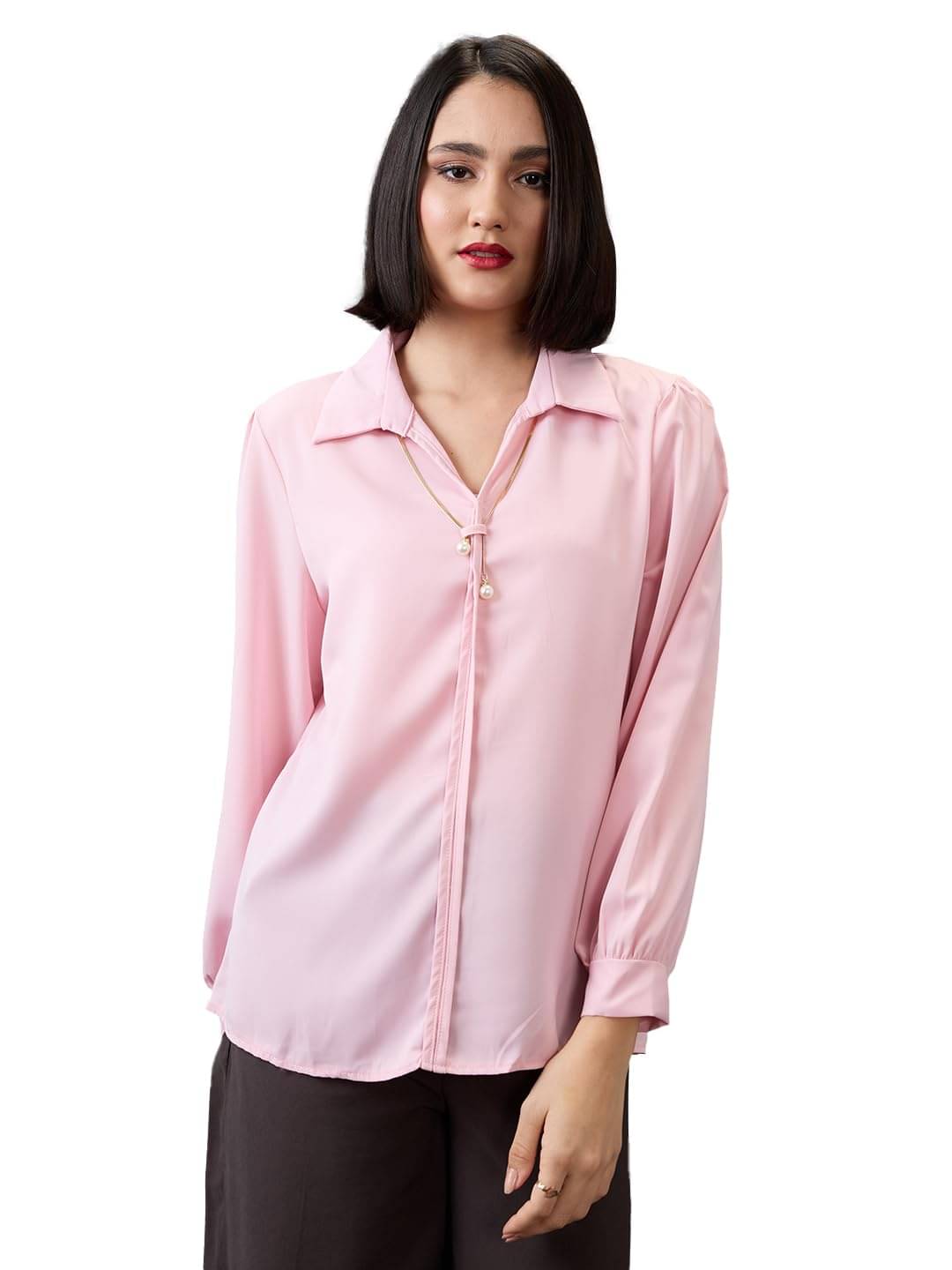     			Globus Women's Polyester Regular Top ( Pink )