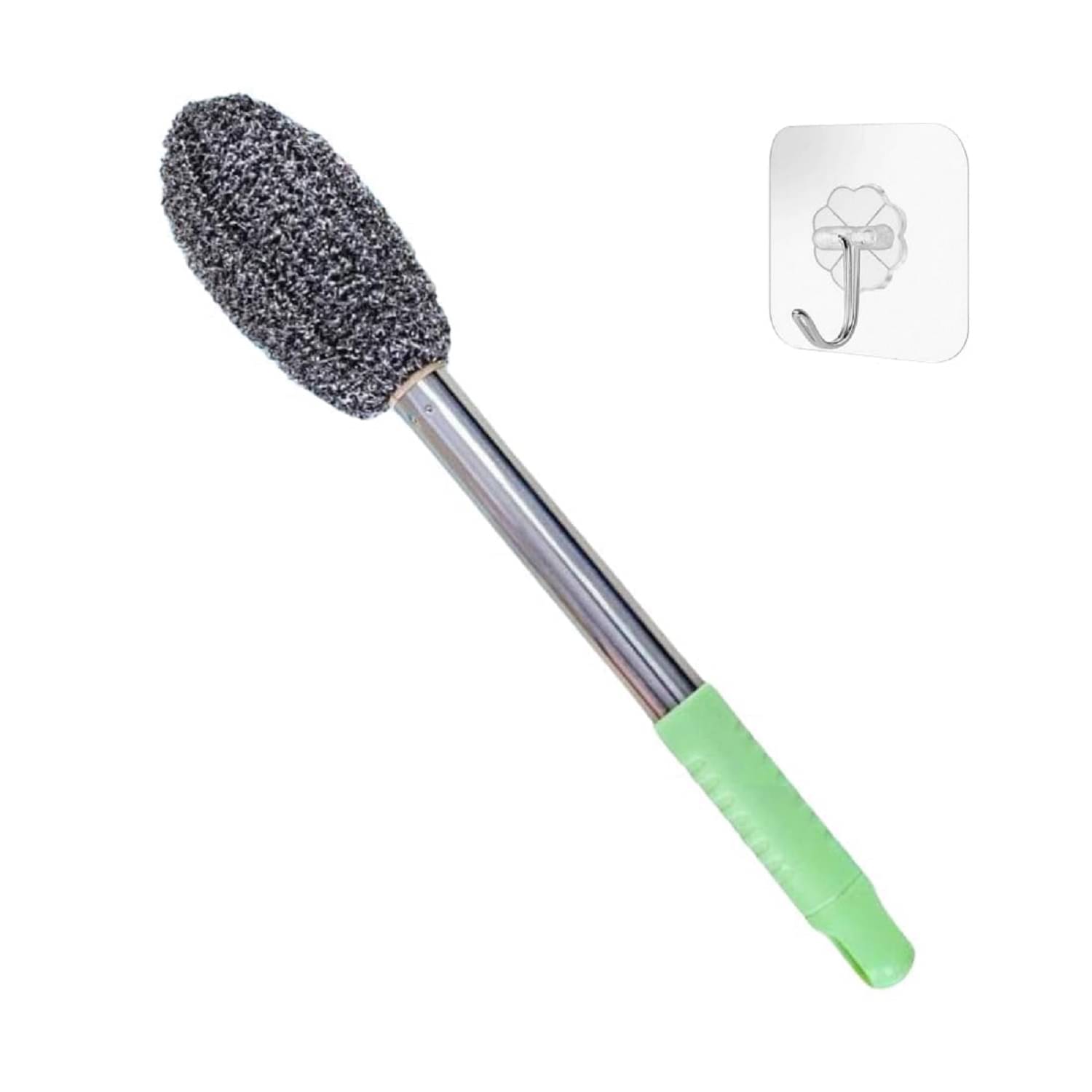     			Handle Steel Wire Bottle Cleaning Brush for Narrow Neck Containers, Bottle, Vase, Glassware