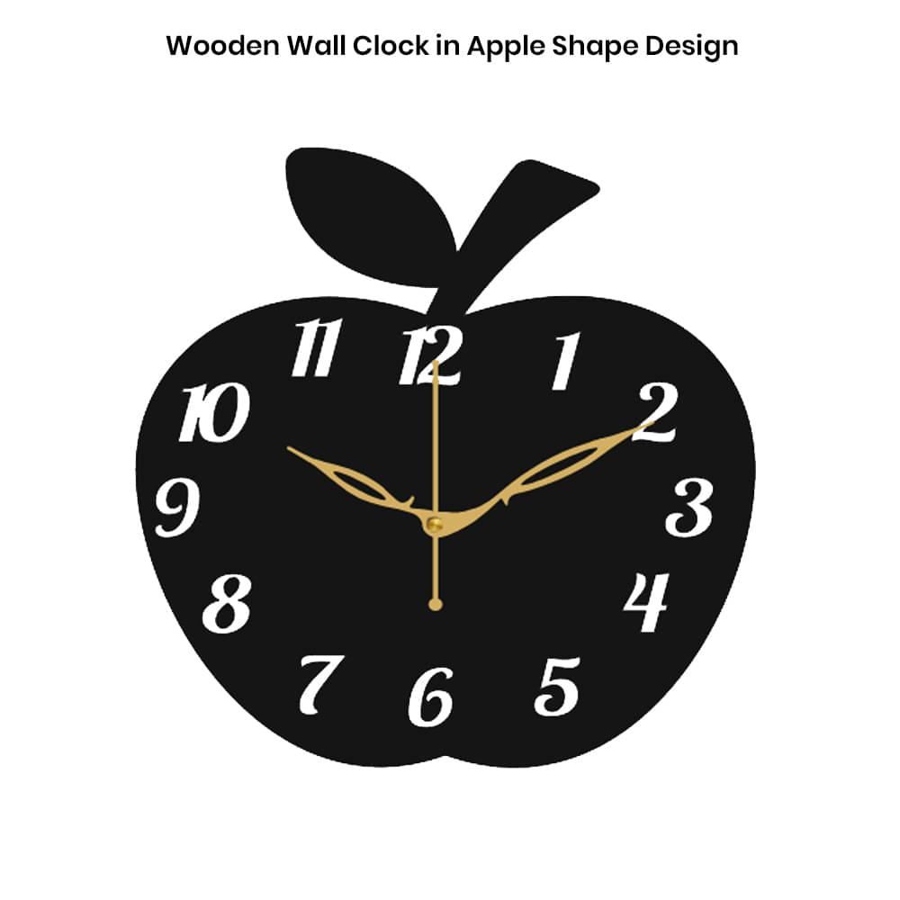     			Ikshaam Sarees Assymetric Analog Wall Clock