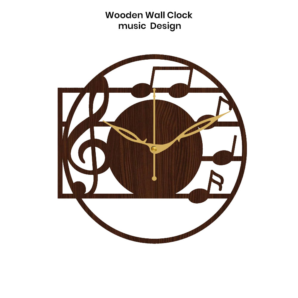     			Ikshaam Sarees Assymetric Analog Wall Clock