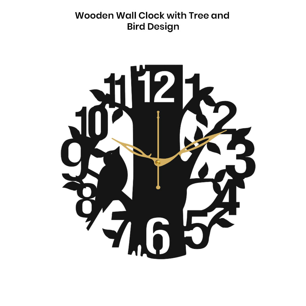     			Ikshaam Sarees Assymetric Analog Wall Clock