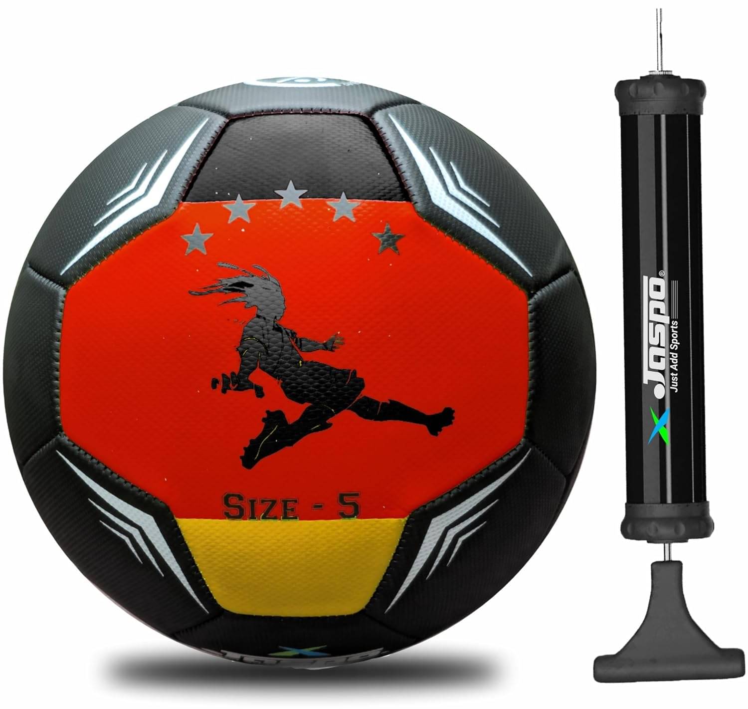     			Jaspo Red PU Football ( Pack of 1 )