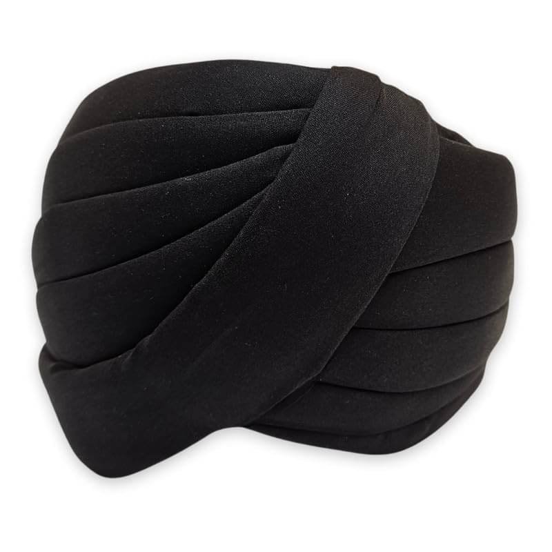 Kaku Fancy Dresses Sardar Ji Turban for Kids Traditional Sikh Headwear for Fancy Dress, Cultural Events & Role Play Costume - Blue, FREE SIZE, Unisex     			Kaku Fancy Dresses Sardar Ji Turban for Kids Traditional Sikh Headwear for Fancy Dress, Cultural Events & Role Play Costume - Blue, FREE SIZE, Unisex
