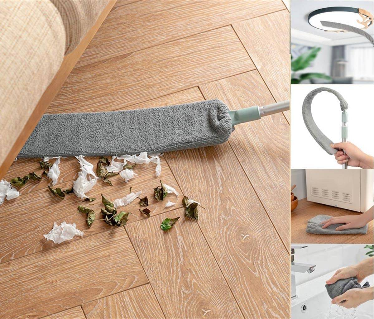     			MANDEV Dust Mop ( Adjustable Handle )