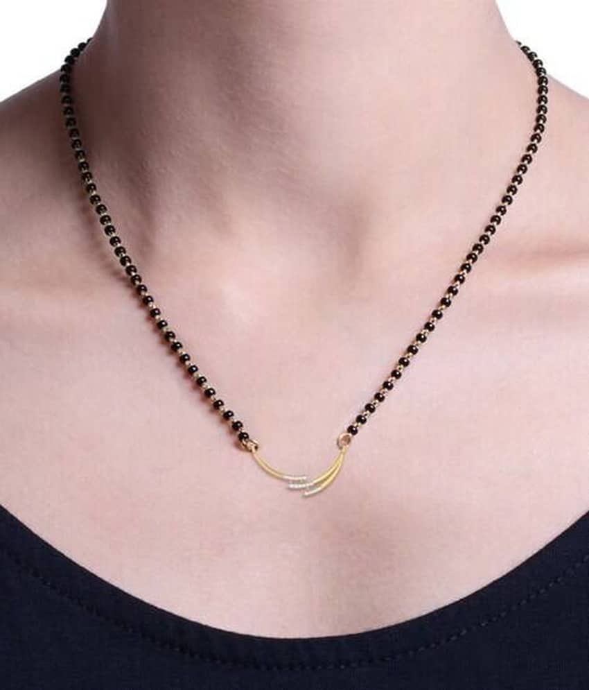MGSV Golden Mangalsutra ( Pack of 1 )