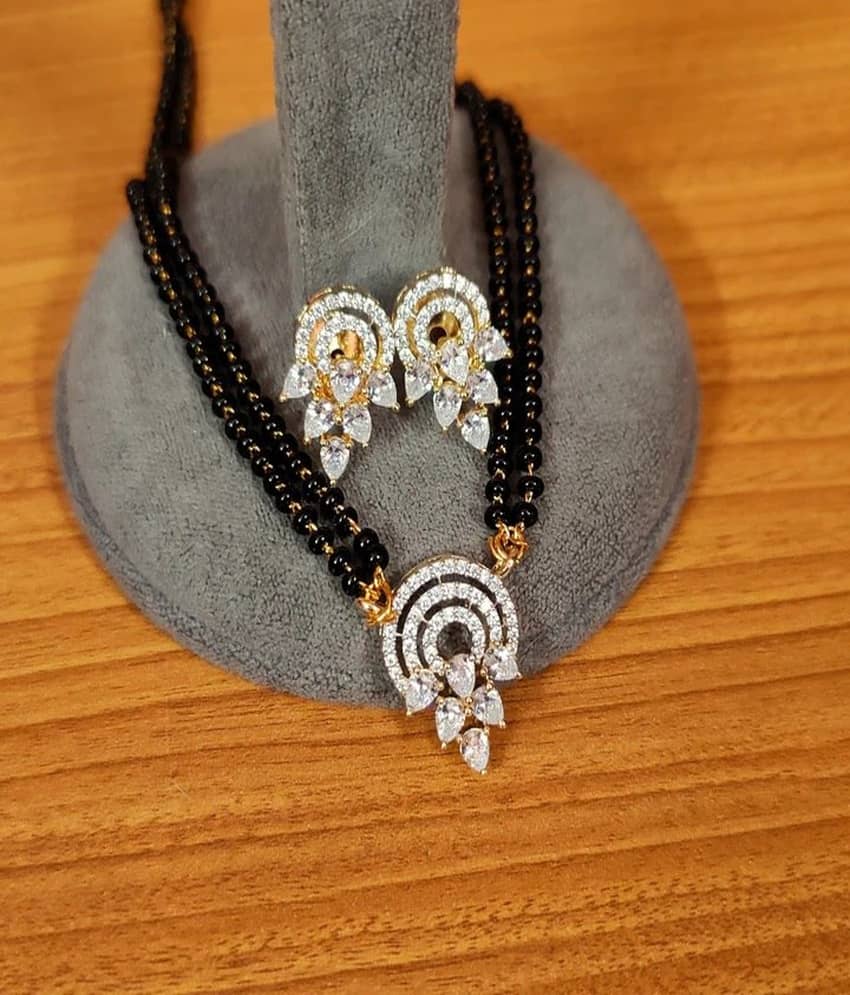 MGSV Golden Mangalsutra Set ( Pack of 1 )