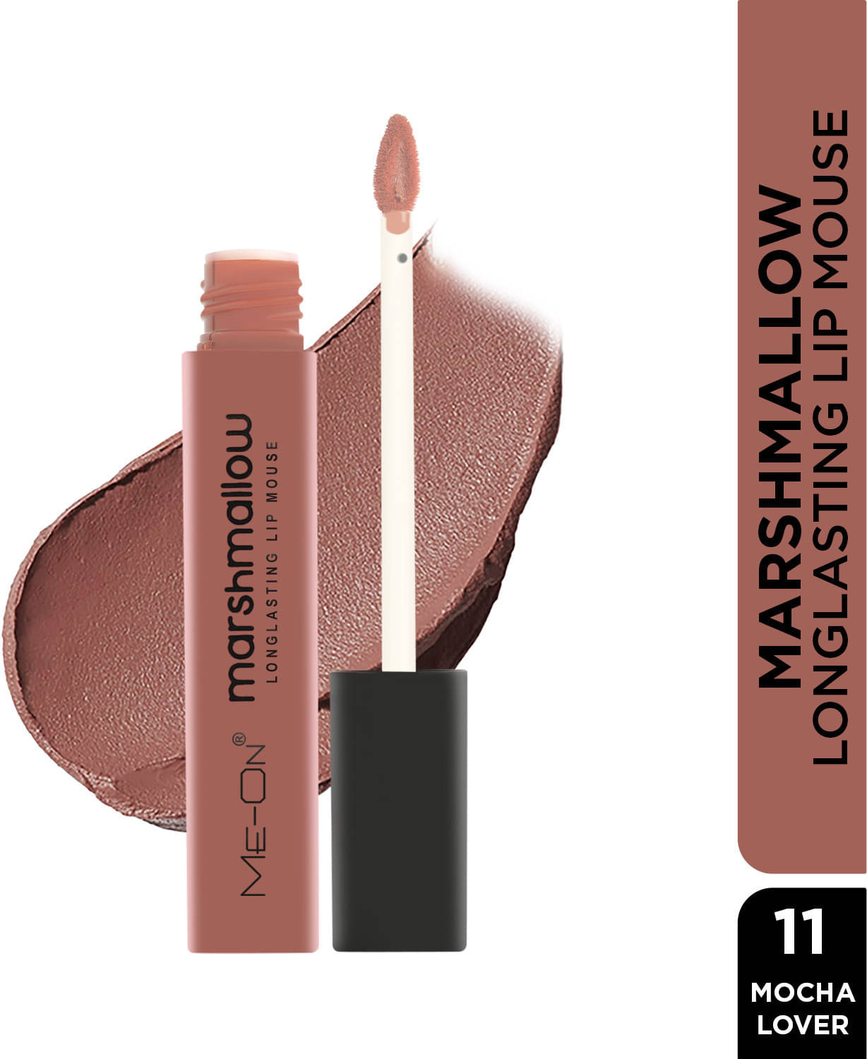     			Me-On Brown Matte Long Lasting Liquid Lipstick ( Pack of 1 )