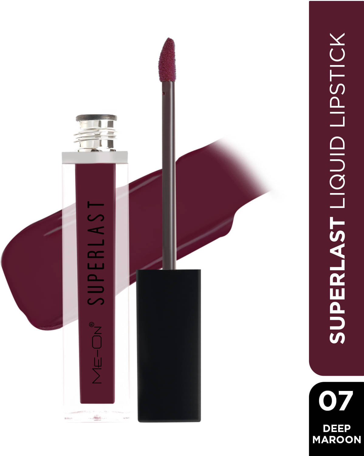     			Me-On Maroon Matte Long Lasting Liquid Lipstick ( Pack of 1 )