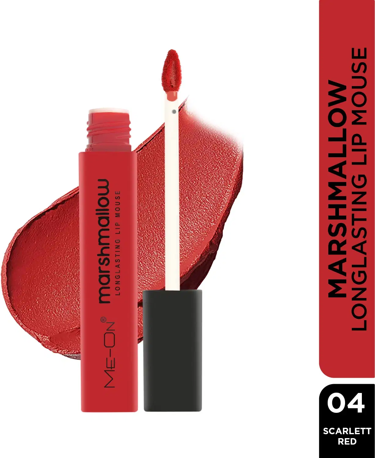    			Me-On Red Matte Long Lasting Liquid Lipstick ( Pack of 1 )