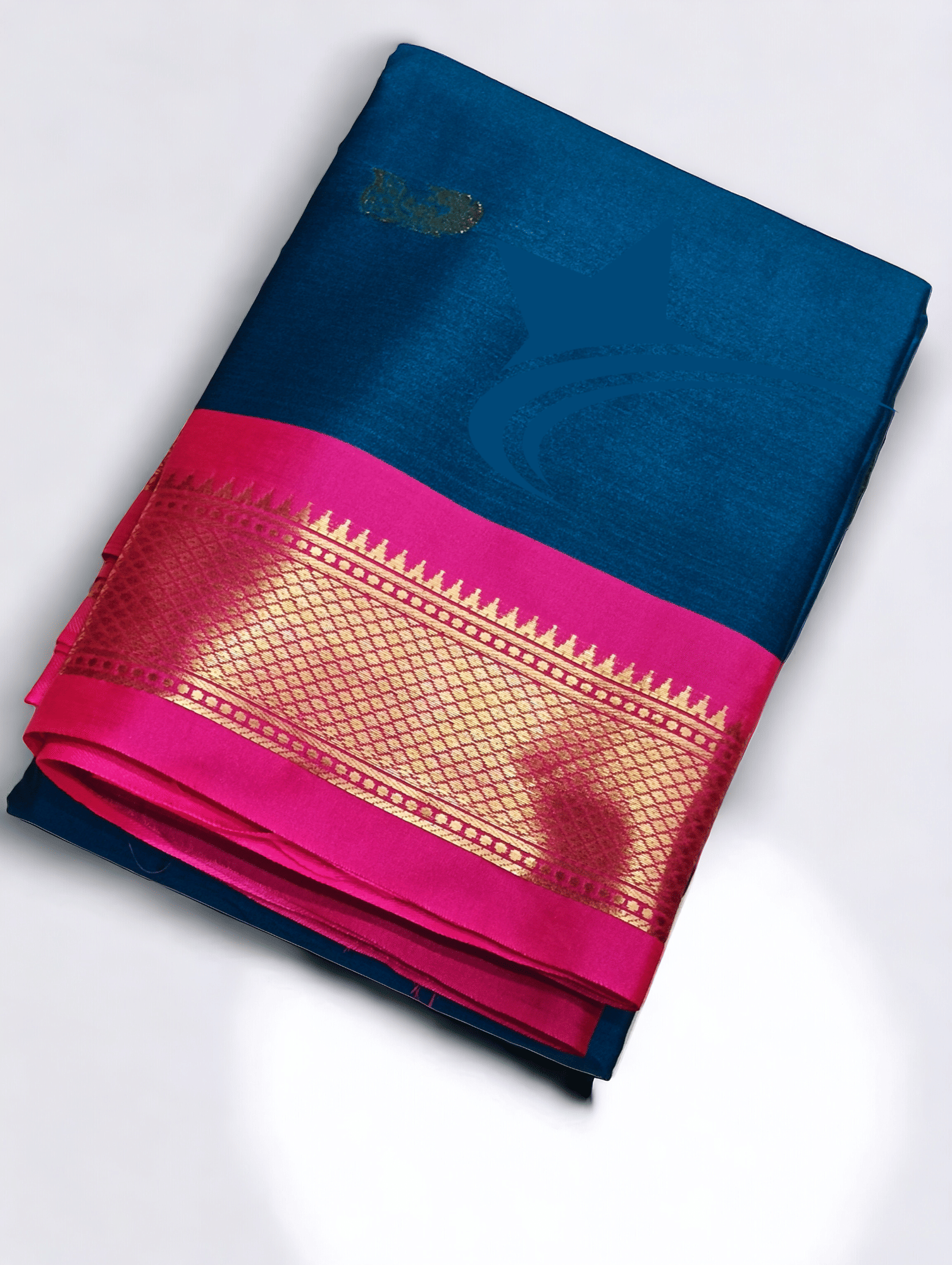     			NST5 Cotton Silk Woven Chanderi saree With Unstitched Blouse Piece ( Multicolor 4 )