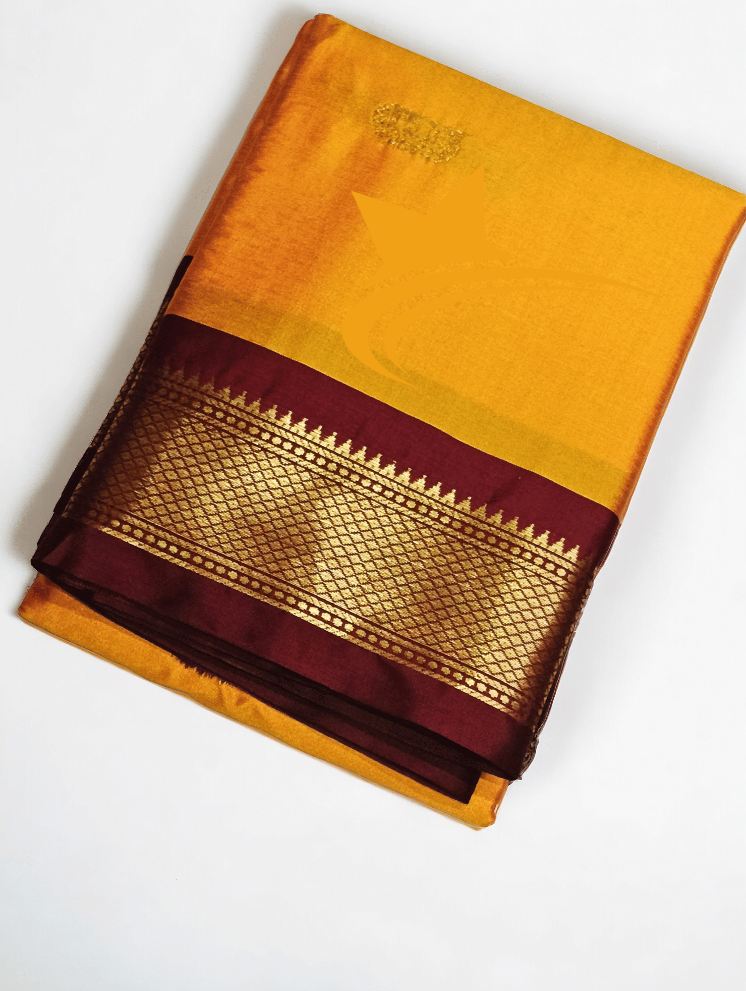     			NST5 Cotton Silk Woven Chanderi saree With Unstitched Blouse Piece ( Multicolor 9 )