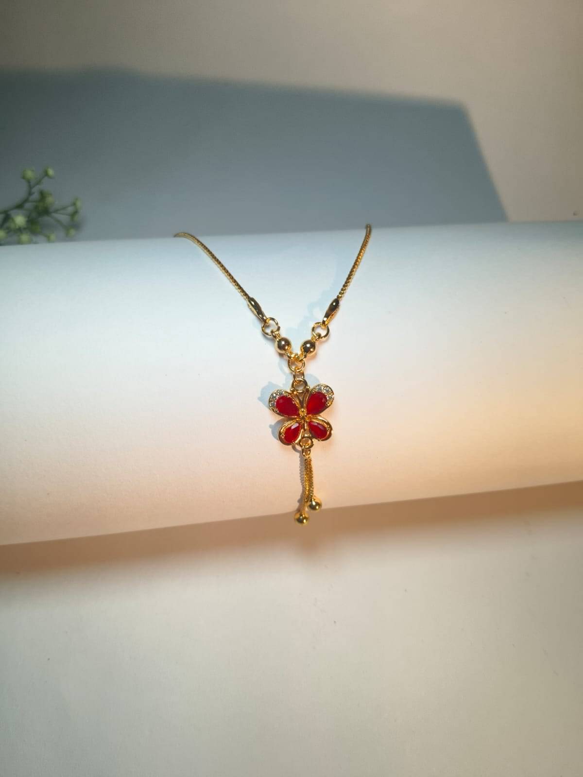     			Nayakstore Gold Pendant ( Pack of 1 )