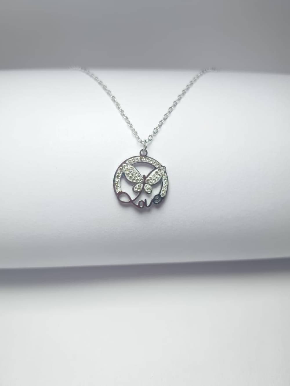     			Nayakstore Silver Pendant ( Pack of 1 )