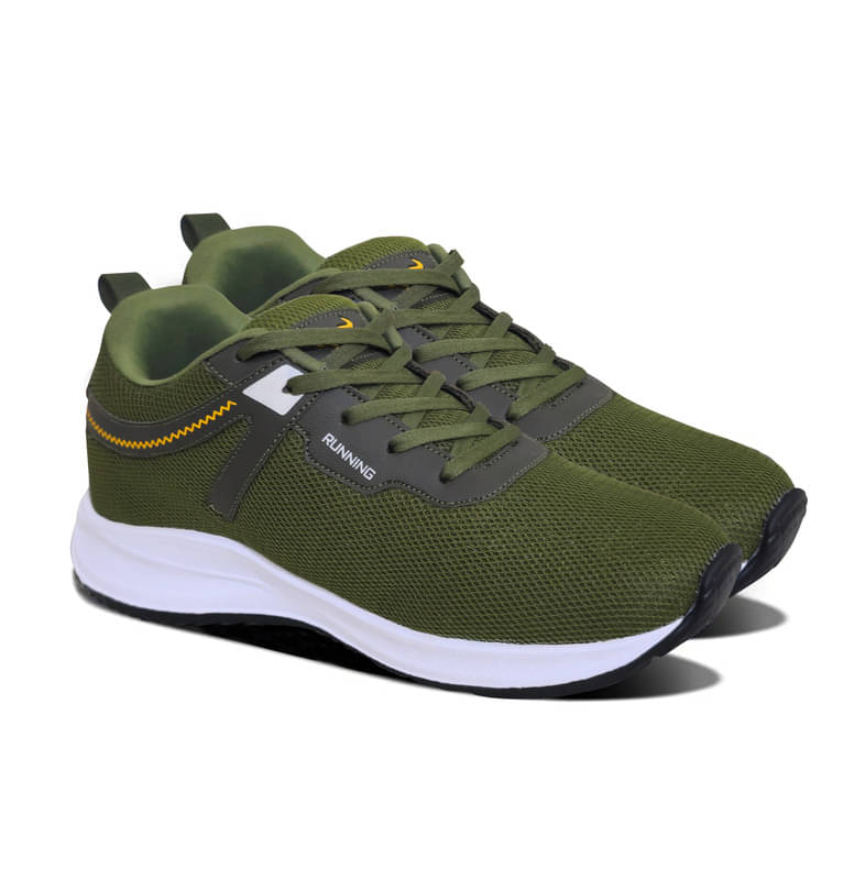     			POWEREST Men's Running Shoes Green Men's Sports Running Shoes