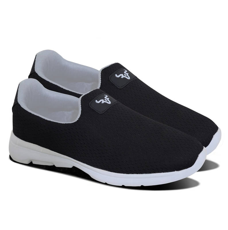     			POWEREST Men's Walking Shoes Black Men's Sports Running Shoes