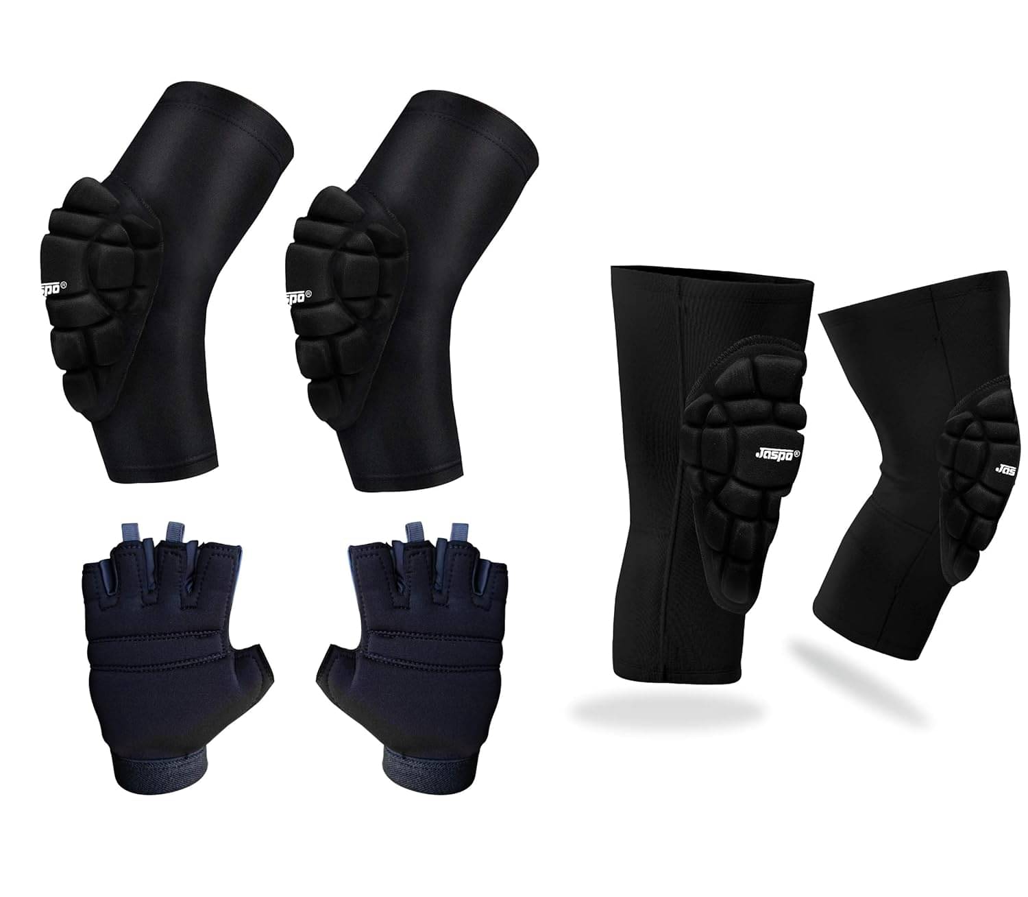     			Professional Knee/Elbow Pads Support For Men Women with PU Pads,Medical Grade Knee Pads for Running, Jogging, Fitness, Gym, Aerobics, Cycling, Skating, Dancing