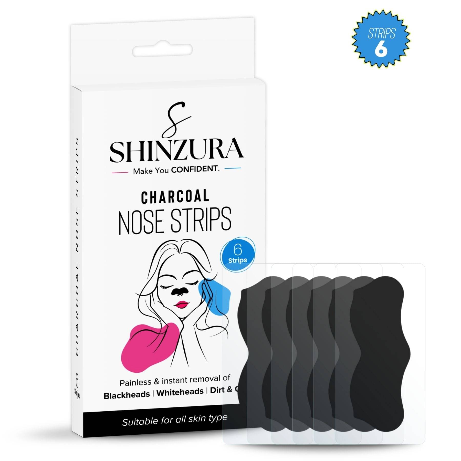     			SHINZURA - Pores Cleansing Strip for All Skin Type ( Pack of 1 )