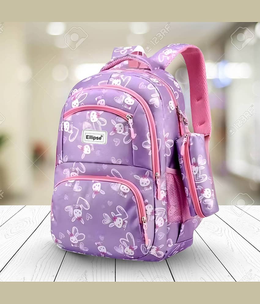 Right Choice White Fabric College Bag - Main Image