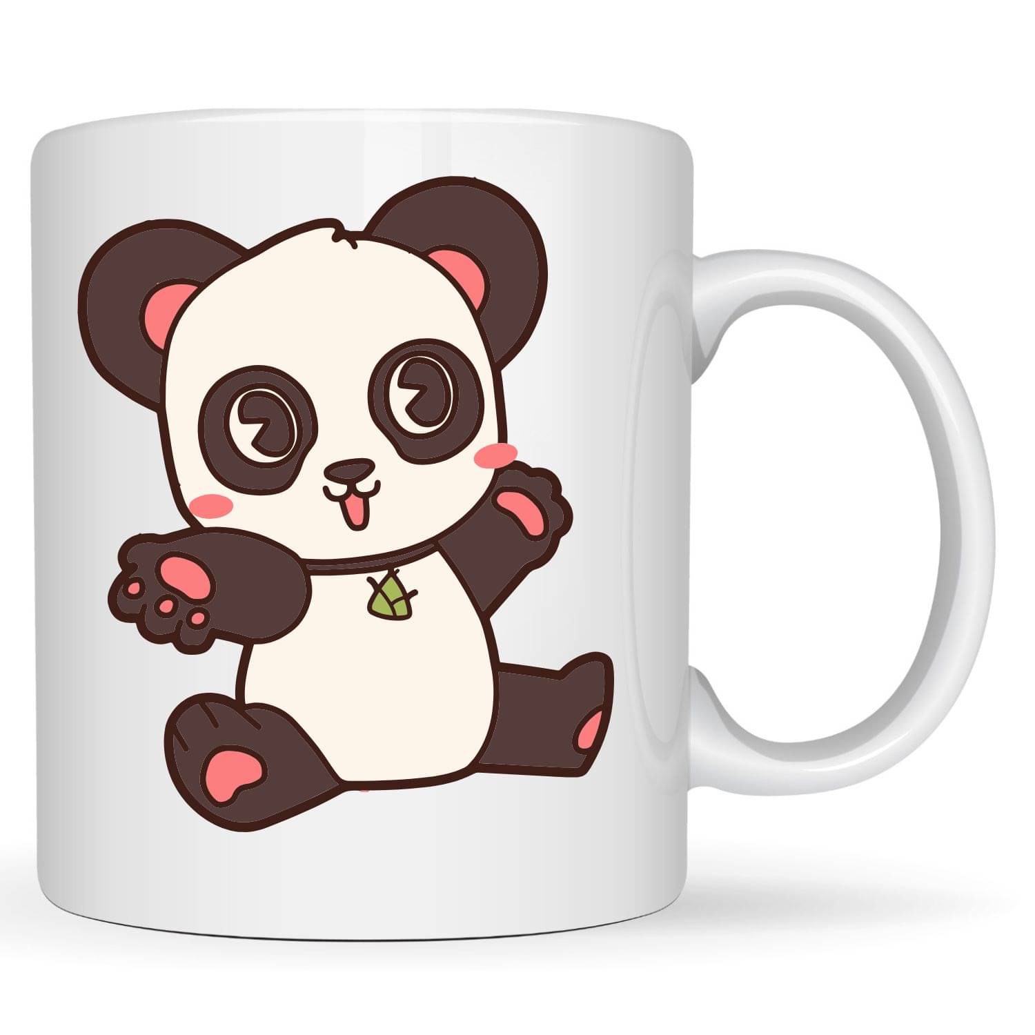     			maddock corp Animal White Mug Ceramic Coffee Mug 350 mL ( Pack of 1 )