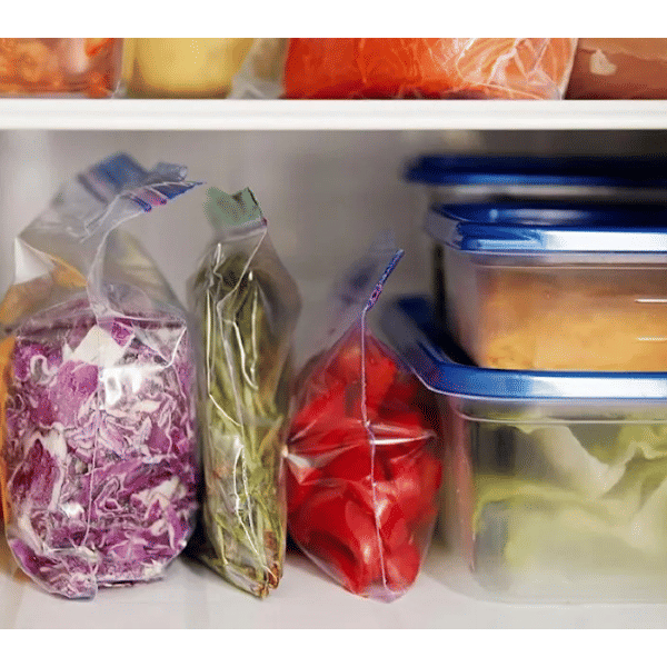     			ziplock bags for fridge / Vegetable Bag / Ziplock Bags For Fridge Storage/ Free ze Bag/ Zip lock bags Medium ( 9"X 10") (10 Ziplock Pouch)