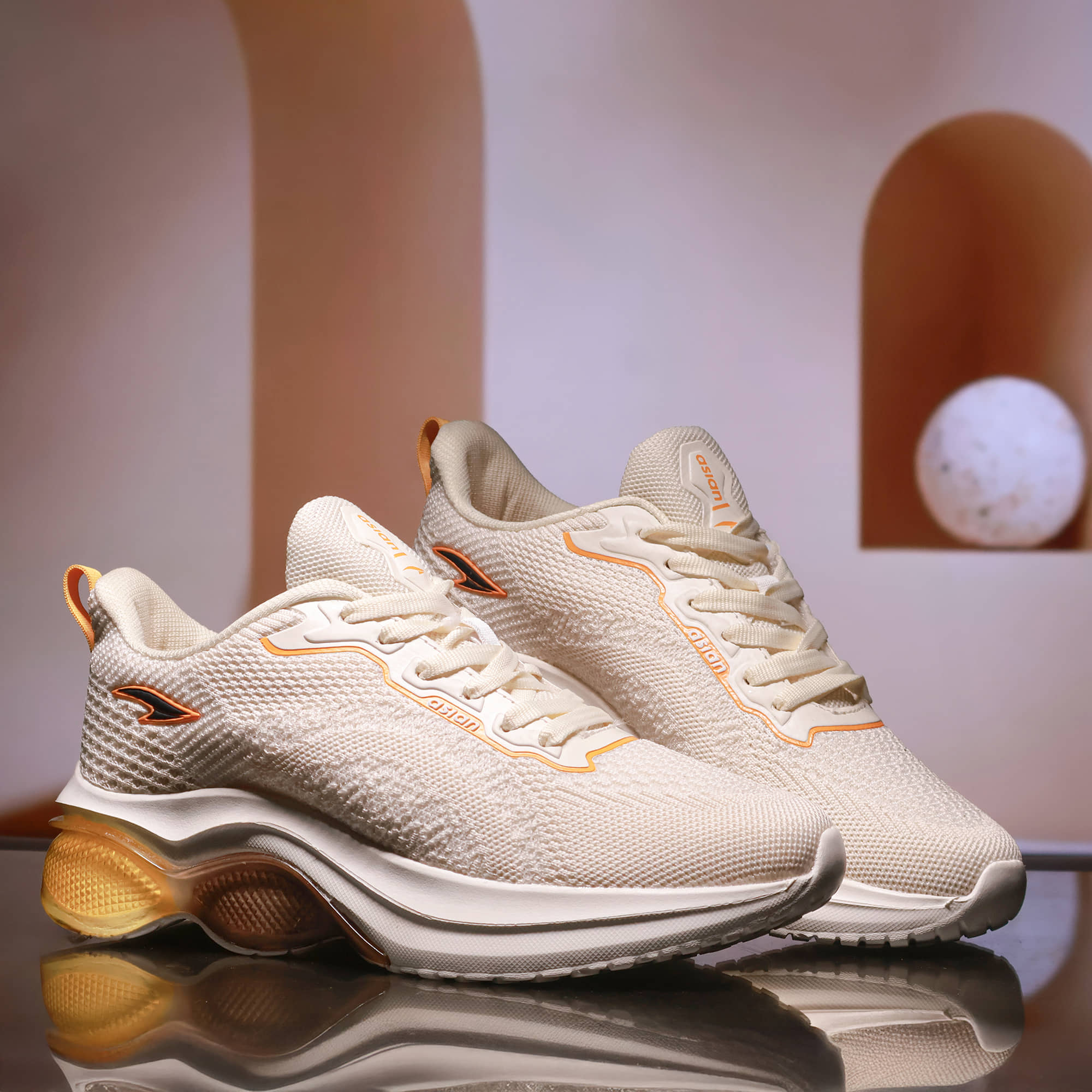 ASIAN - Off White Boy's Running Shoes ( 1 Pair ) - Sports Shoes | Buy online on ZillyBuy