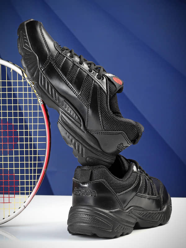 Action - Black Boy's School Shoes ( 1 Pair ) - Formal Shoes | Buy online on ZillyBuy